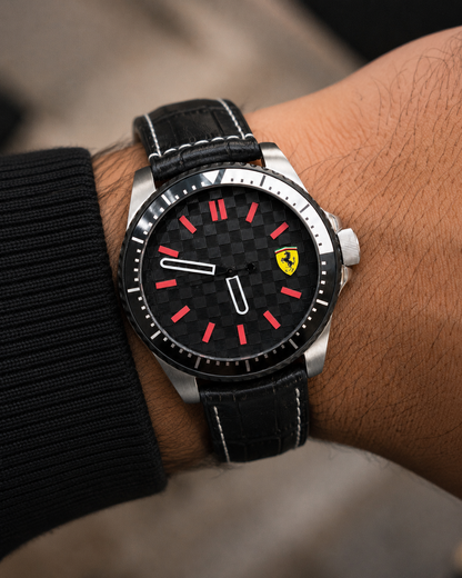 Ferrari Original Lot Import Watch For Mens 43mm Quartz (Pre-Owned)