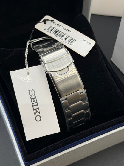 Seiko 5 Sports SRPD53 42.5 mm Blue Dial Pepsi Bezel Automatic Men Watch Steel