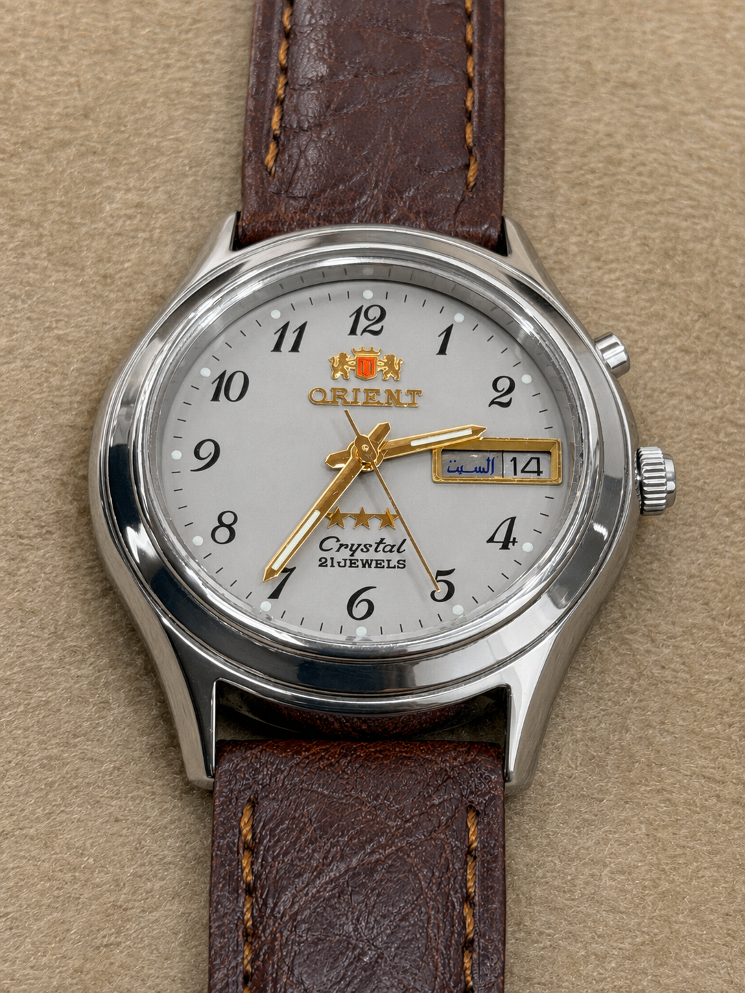 Oreint 3 Star Original Watch For Mens 37mm Automatic (Pre-Owned)