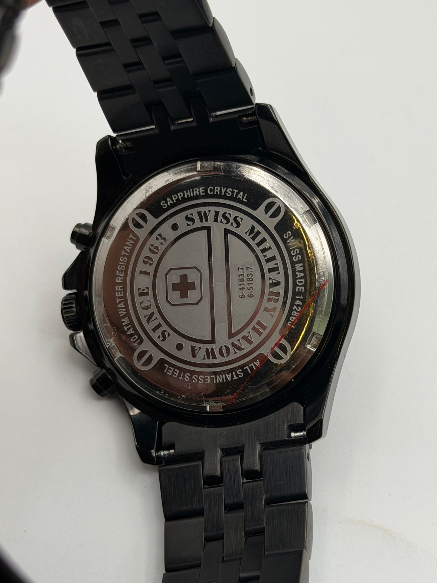 Swiss Military Hanowa Original Watch For Mens 42mm Quartz