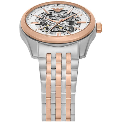 Original Emporio Armani Watch For Men Antonio AR60092 AUTOMATIC-Two-Tone