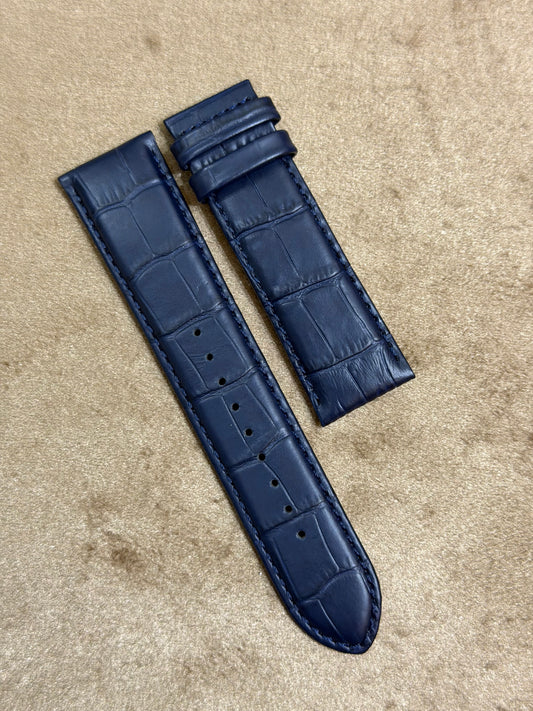 Bulova Genuine Leather Strap 24mm – Blue