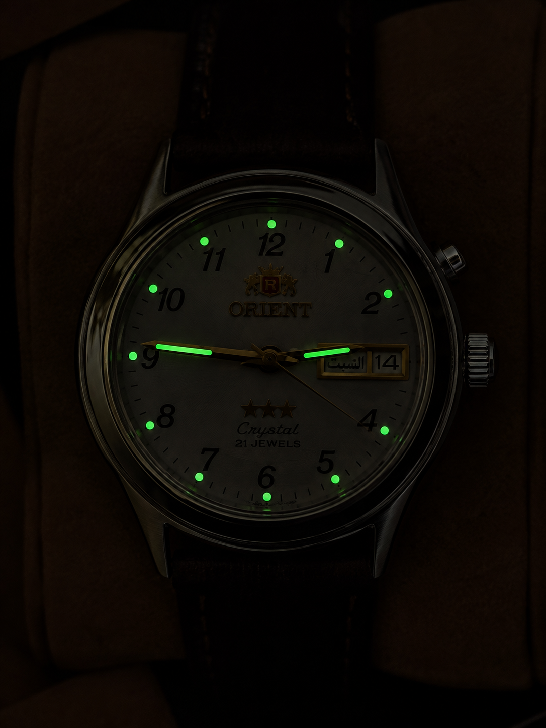 Oreint 3 Star Original Watch For Mens 37mm Automatic (Pre-Owned)