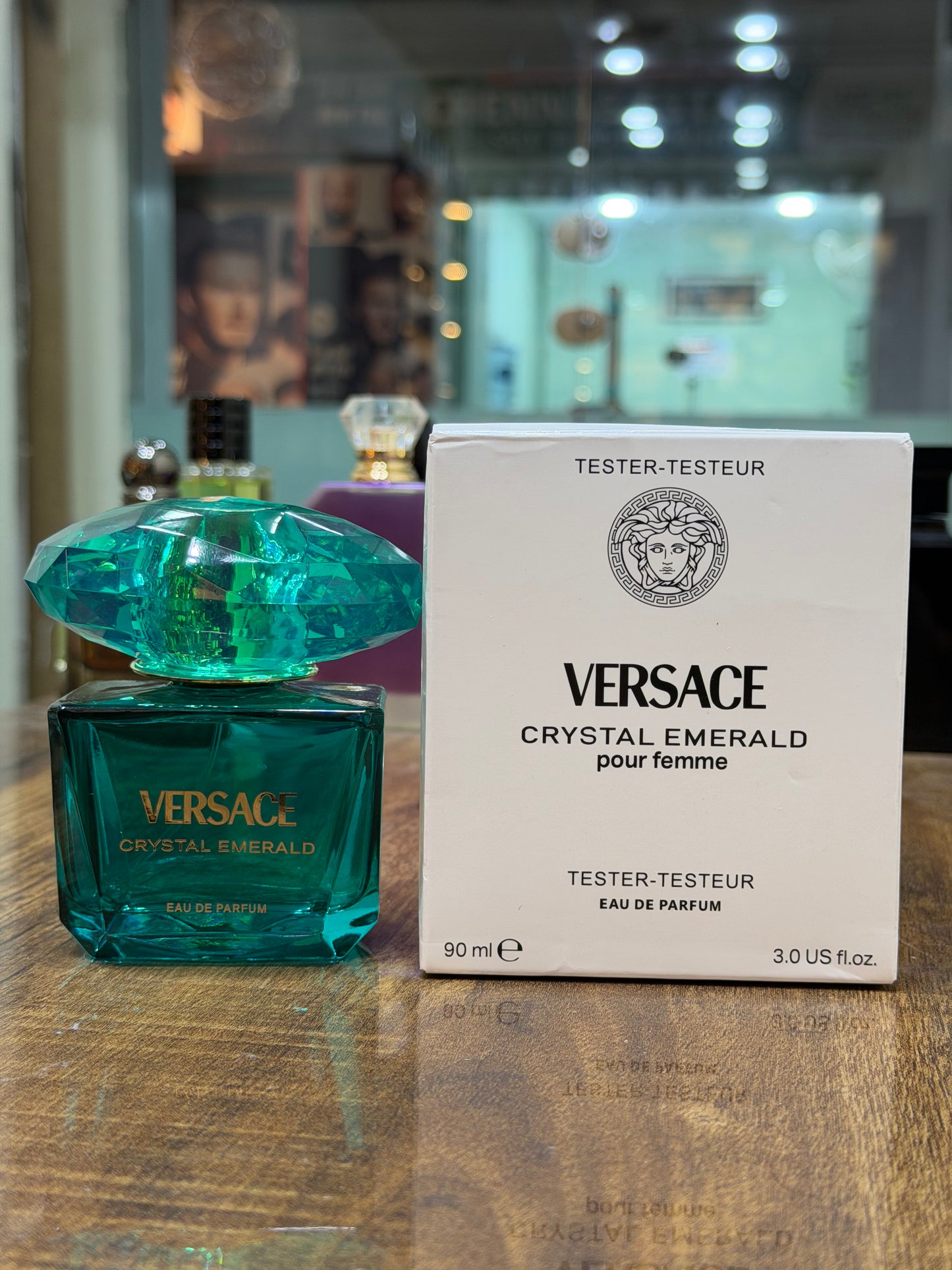 Vercase Crystal Emerald EDP Original Tester 90ml