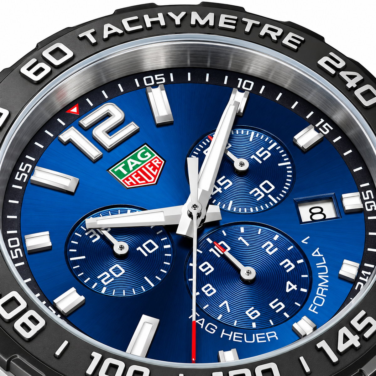 Tag Heuer Formula 1 Silver Stainless Steel Blue Dial Chronograph Quartz Watch for Gents - CAZ101AV.BA0842