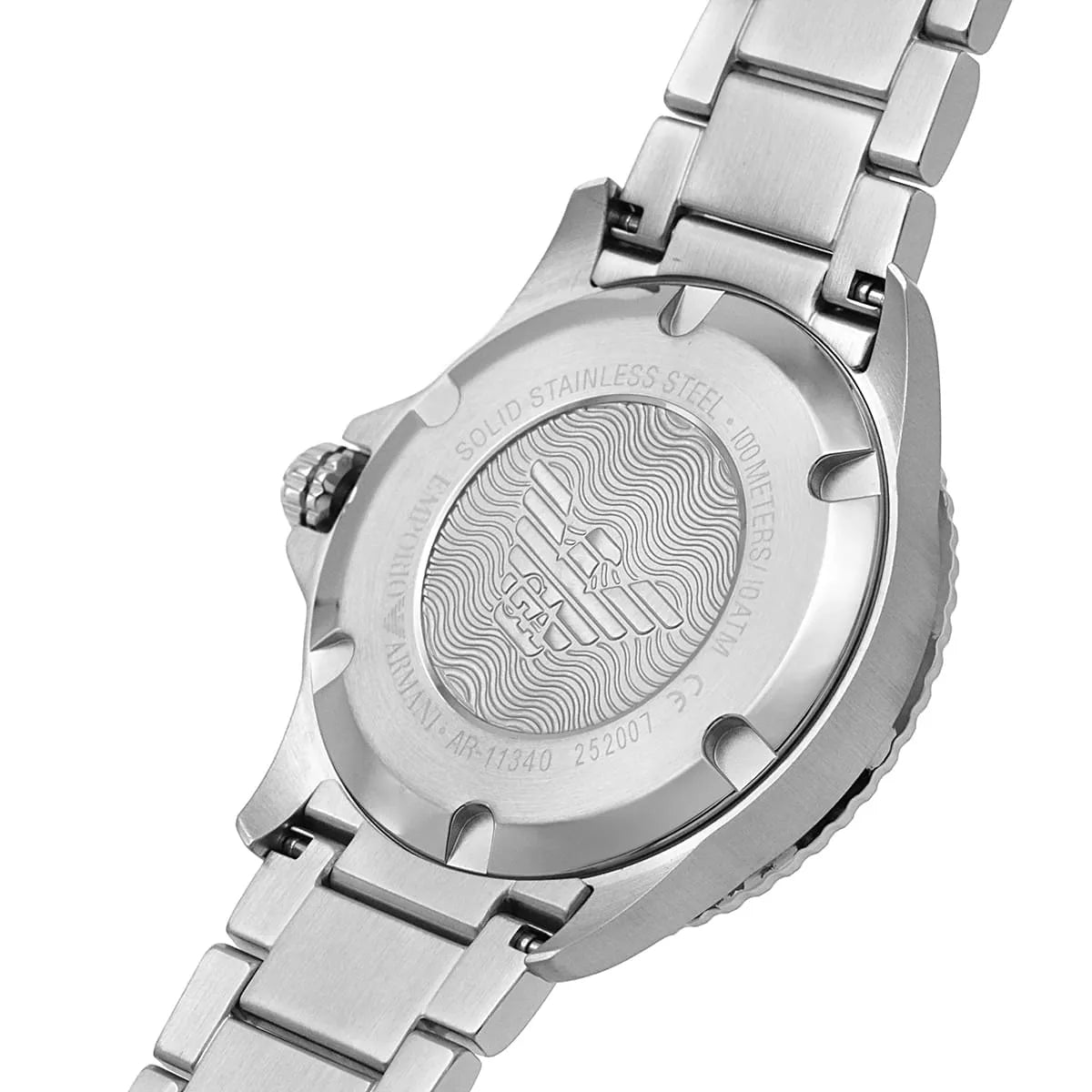 Original Emporio Armani Watch For Men Diver AR11340 100 METERS