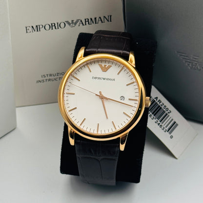 Emporio Armani AR-2502 Original Mens Watch 43mm Quartz