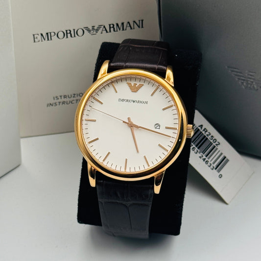 Emporio Armani AR-2502 Original Mens Watch 43mm Quartz