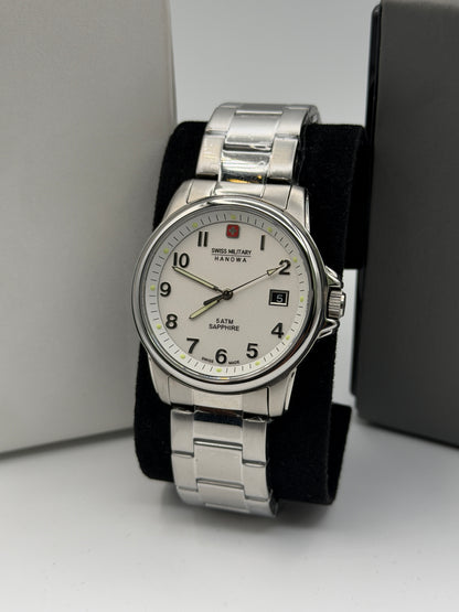 Swiss Miltary Hanowa Original Watch Mens 40mm Quartz