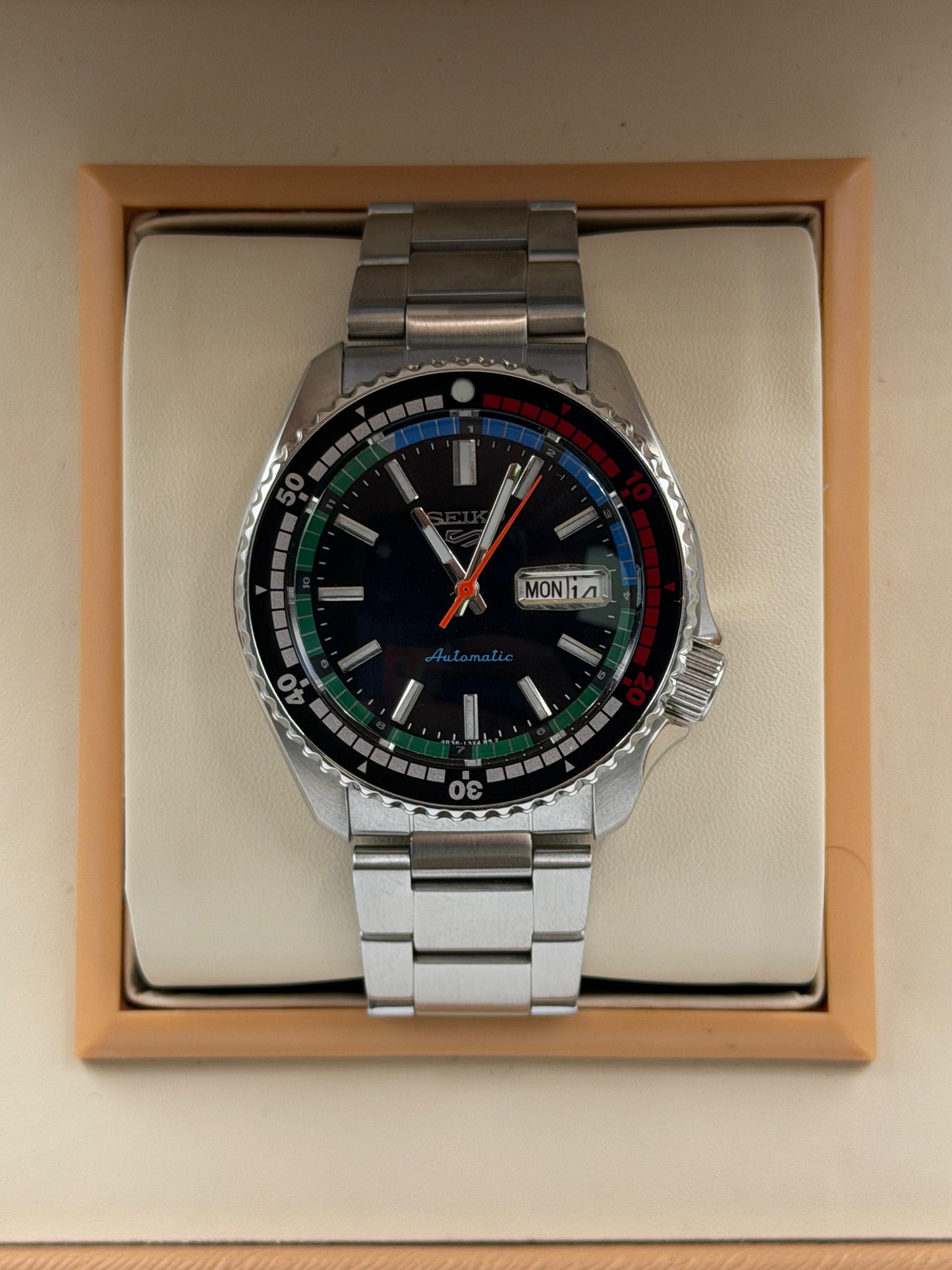 Seiko 5 Sports Modified Watch For Mens 41mm Automatic