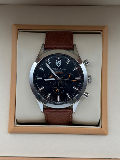 Swiss Eagle Original Watch For Mens 42mm Quartz (Lot Import)
