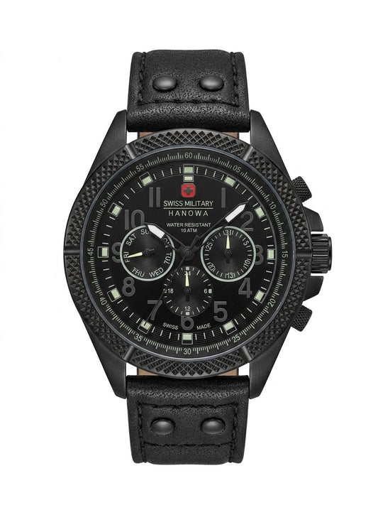 Swiss Military Hanowa Original Watch Mens 43mm Quartz [Lot Import]
