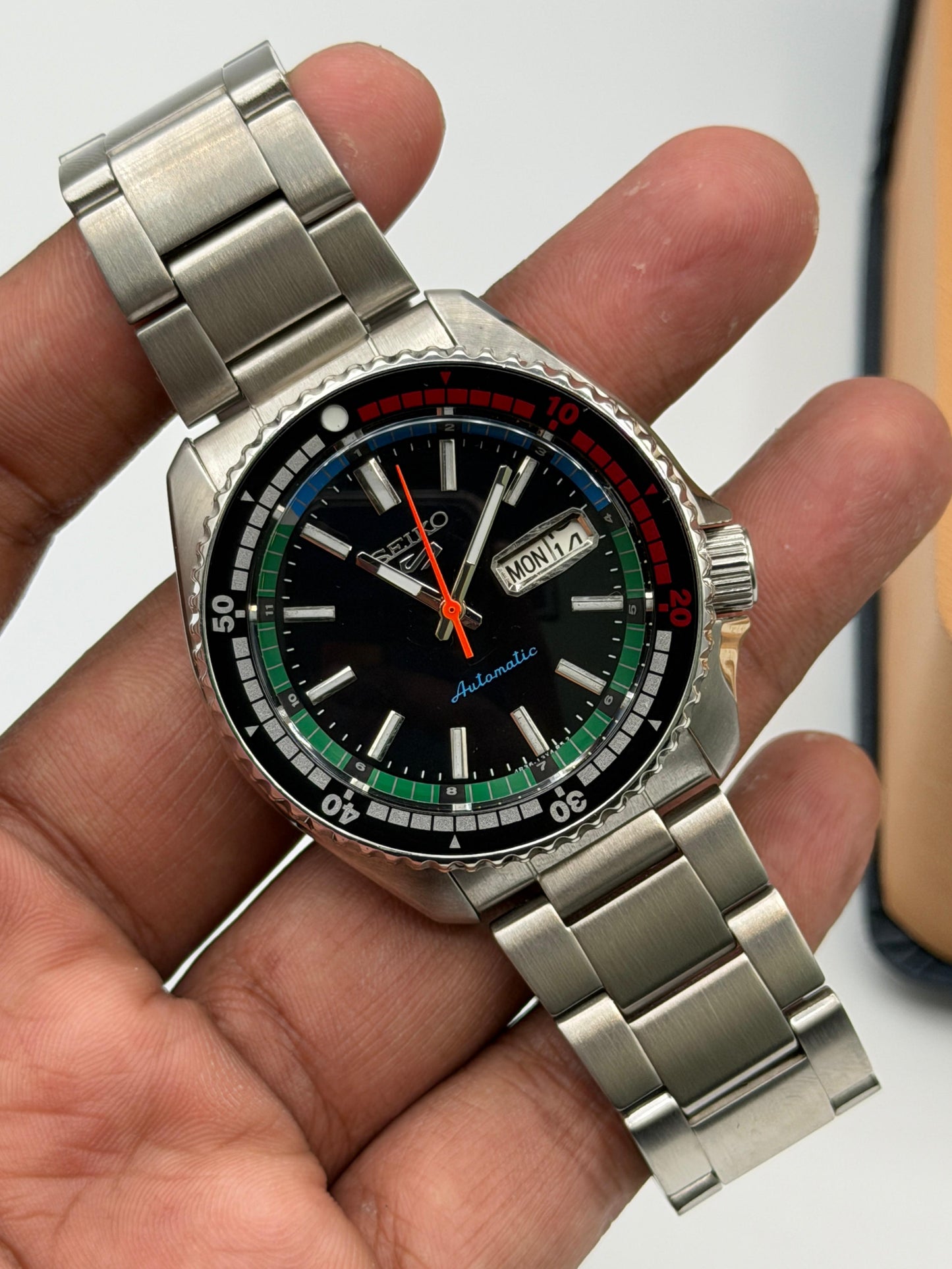 Seiko 5 Sports Modified Watch For Mens 41mm Automatic
