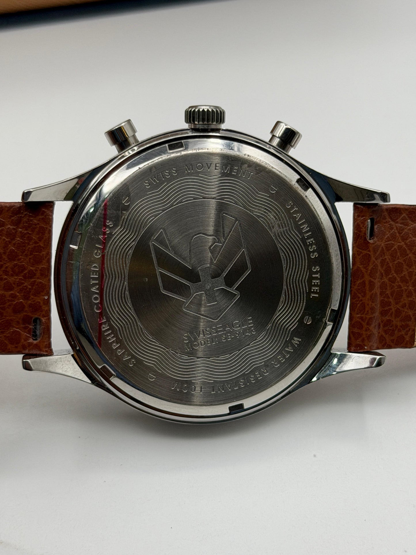 Swiss Eagle Original Watch For Mens 42mm Quartz (Lot Import)