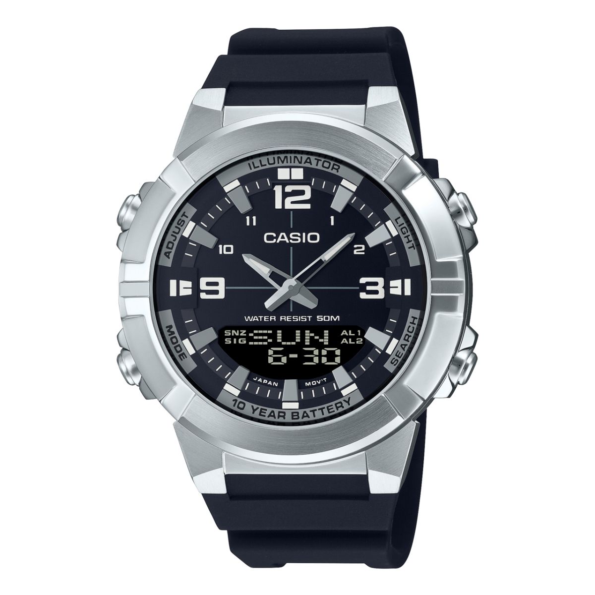 Casio Original Watch AMW-870-1AVDF 44mm Quartz