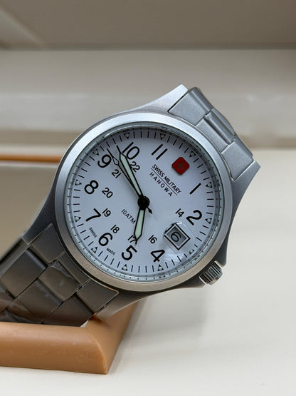 Swiss Miltary Hanowa (Titanium) For Mens Watch 36mm Quartz (Lot Import)