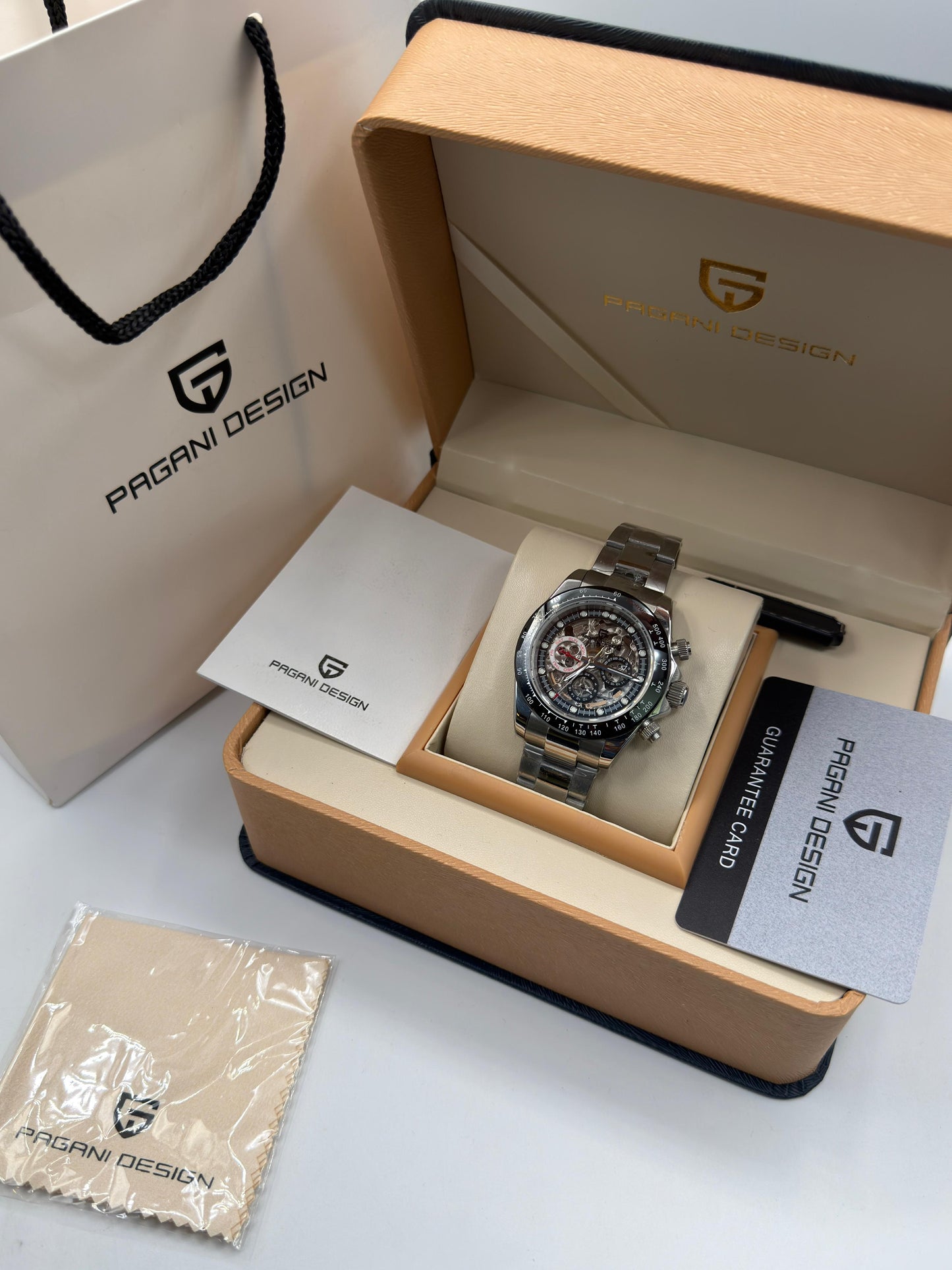 Pagani-Design PD-1653 Original Mens Watch 40mm Automatic