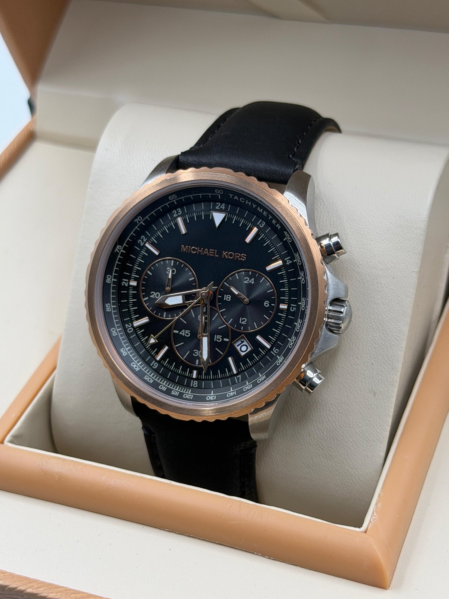 Michael Kors MK-8905 Cortlandt Chronograph Men's Watch 44mm