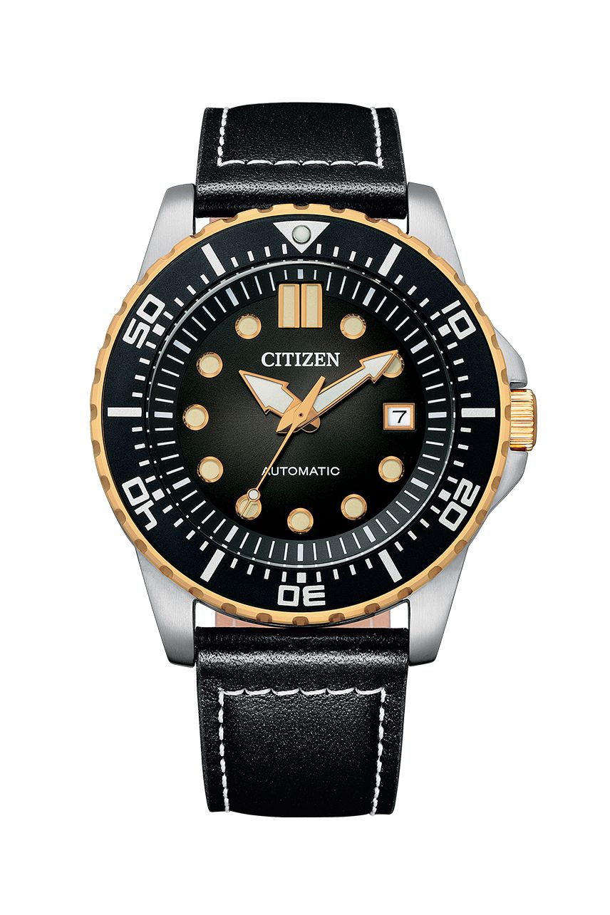 Men's Citizen Automatic Diver's Style Black Dial Watch NJ0176-10E  43mm