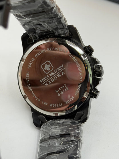 Swiss Miltary Hanowa Original Lot Import Mens Watch 40mm Quartz