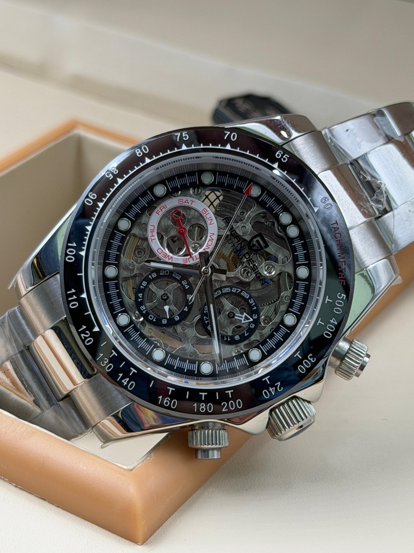 Pagani-Design PD-1653 Original Mens Watch 40mm Automatic