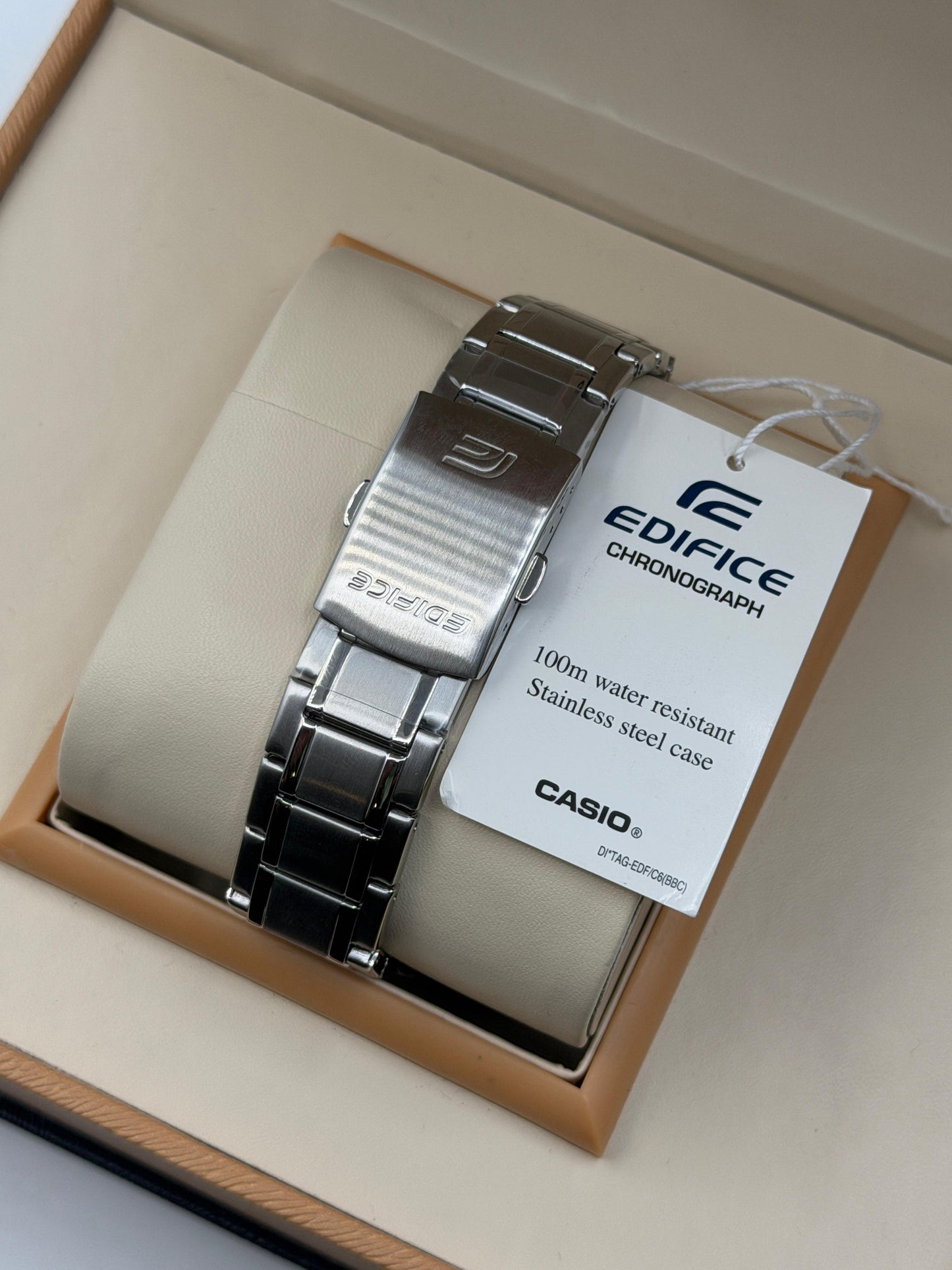 Casio Edifice EFV-610 Original Watch Mens 43mm Quartz