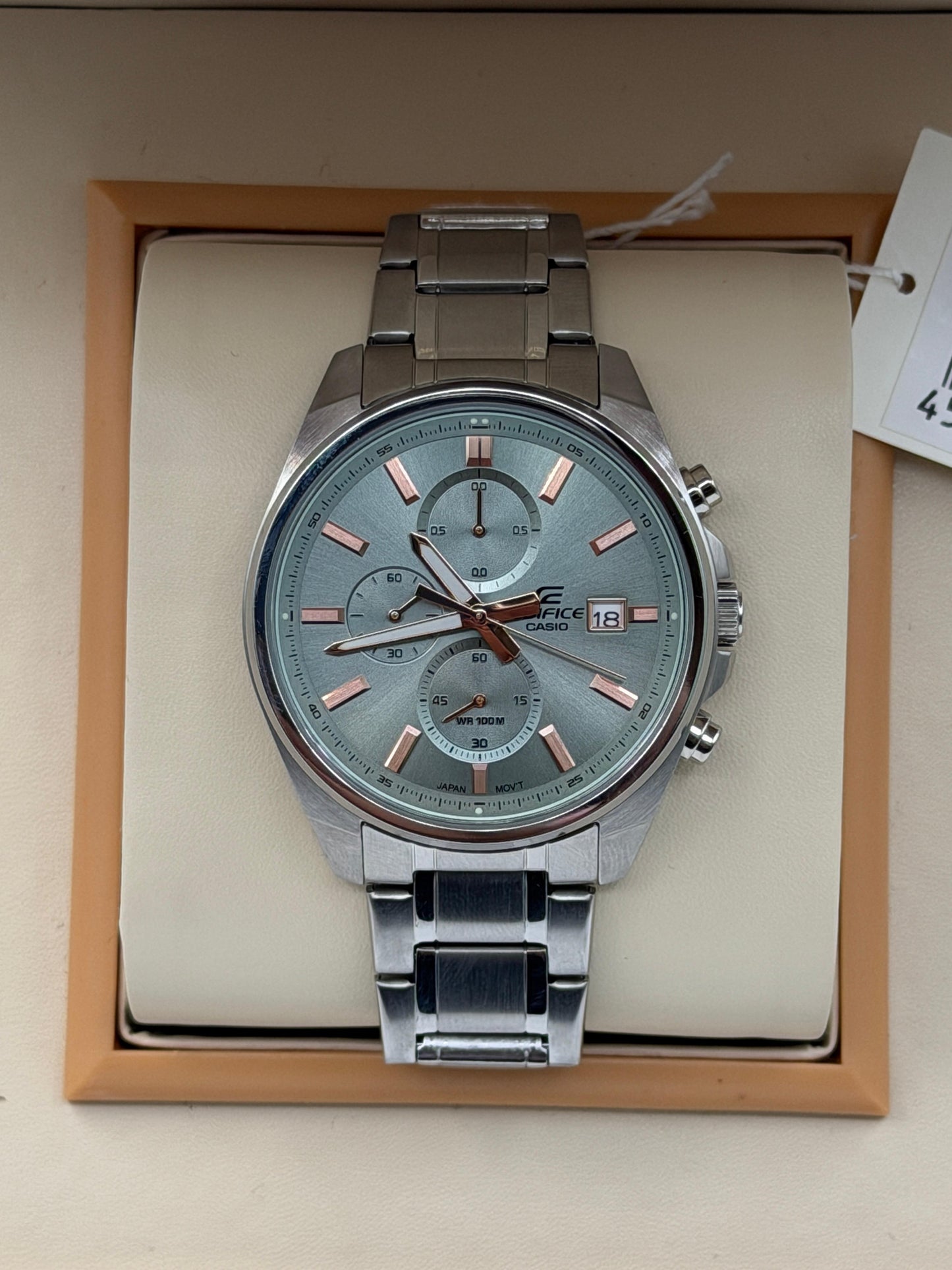 Casio Edifice EFV-610 Original Watch Mens 43mm Quartz
