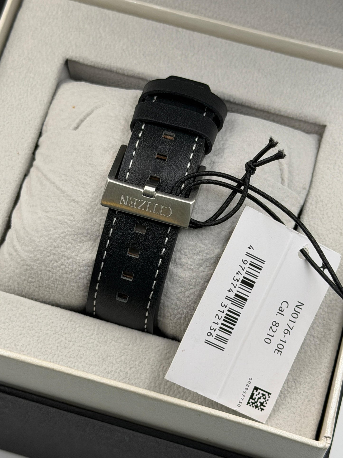 Men's Citizen Automatic Diver's Style Black Dial Watch NJ0176-10E  43mm