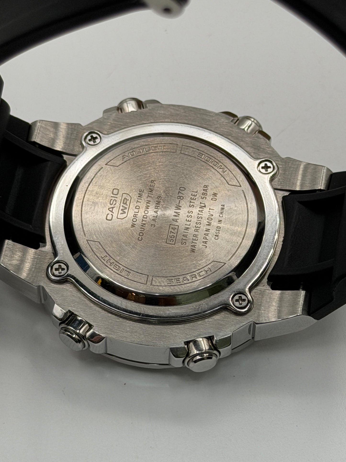 Casio Original Watch AMW-870-1AVDF 44mm Quartz
