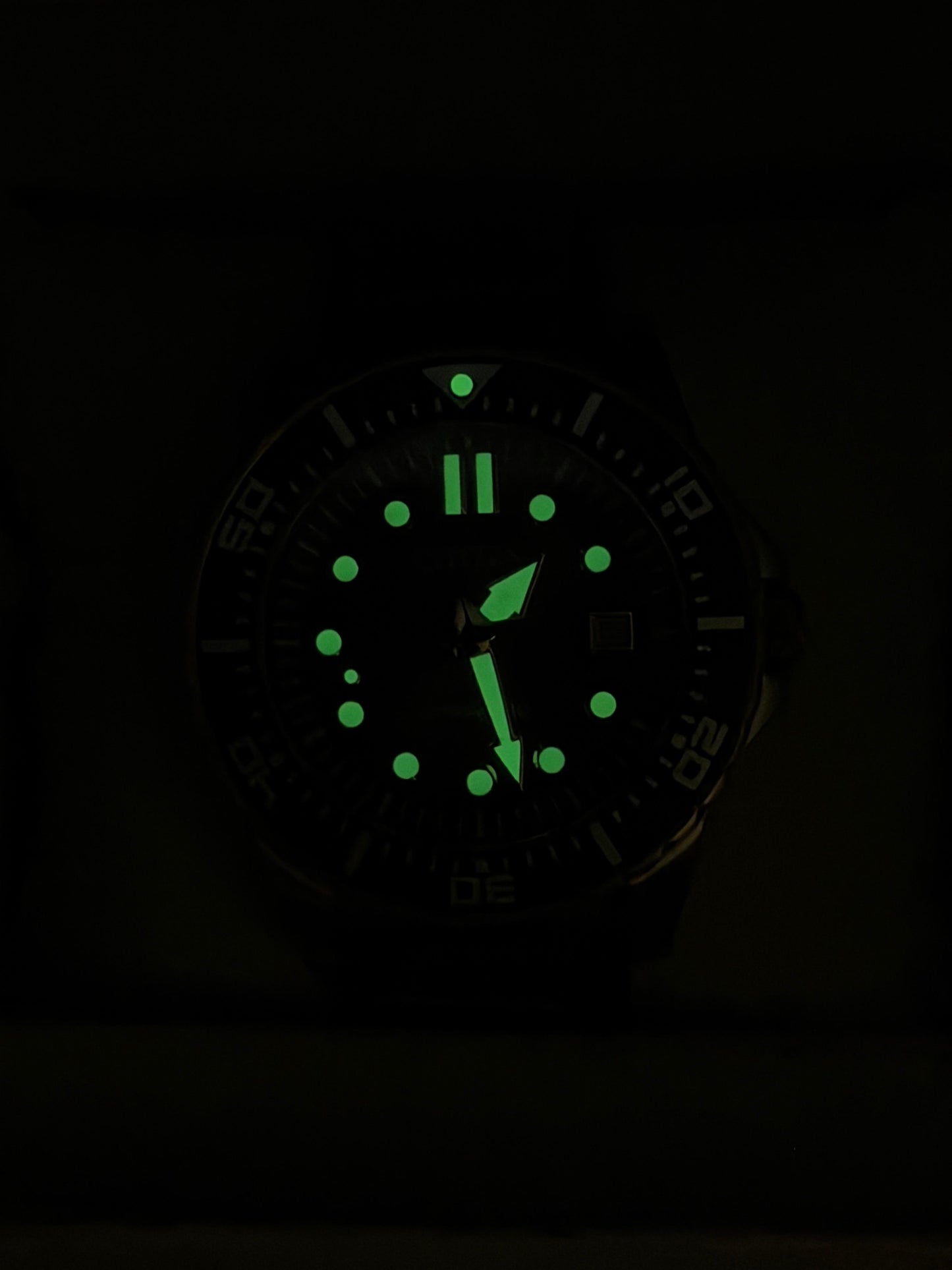 Men's Citizen Automatic Diver's Style Black Dial Watch NJ0176-10E  43mm