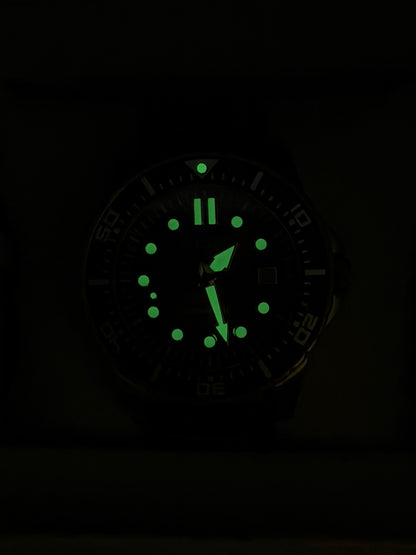 Men's Citizen Automatic Diver's Style Black Dial Watch NJ0176-10E  43mm