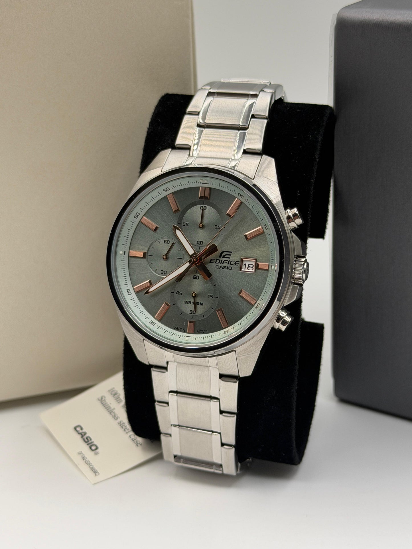 Casio Edifice EFV-610 Original Watch Mens 43mm Quartz